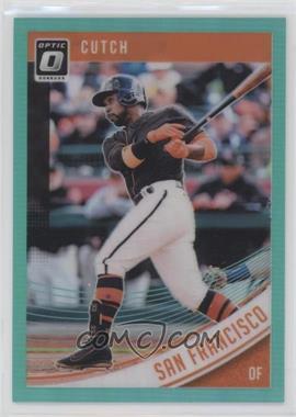 2018 Panini Donruss Optic - [Base] - Aqua Prizm #125.2 - Variation - Andrew McCutchen ("Cutch") /299