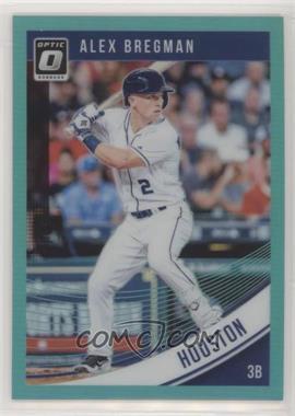 2018 Panini Donruss Optic - [Base] - Aqua Prizm #128 - Alex Bregman /299