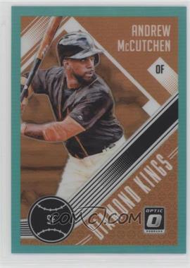 2018 Panini Donruss Optic - [Base] - Aqua Prizm #24 - Diamond Kings - Andrew McCutchen /299