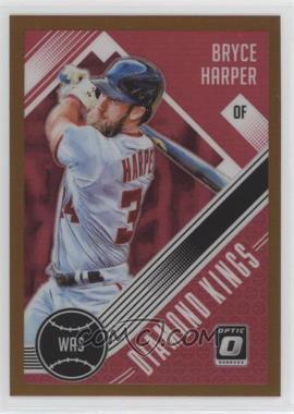 2018 Panini Donruss Optic - [Base] - Bronze Prizm #10 - Diamond Kings - Bryce Harper