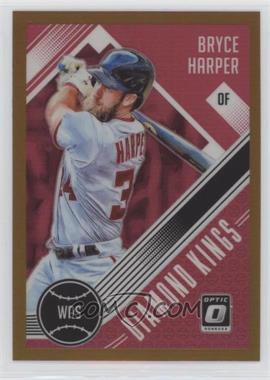 2018 Panini Donruss Optic - [Base] - Bronze Prizm #10 - Diamond Kings - Bryce Harper