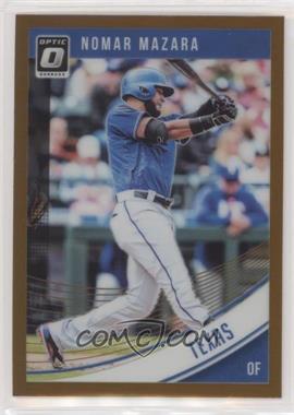 2018 Panini Donruss Optic - [Base] - Bronze Prizm #151 - Nomar Mazara