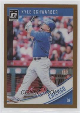 2018 Panini Donruss Optic - [Base] - Bronze Prizm #78 - Kyle Schwarber