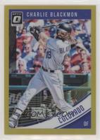 Charlie Blackmon #/10