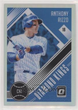 2018 Panini Donruss Optic - [Base] - Holo Prizm #1 - Diamond Kings - Anthony Rizzo