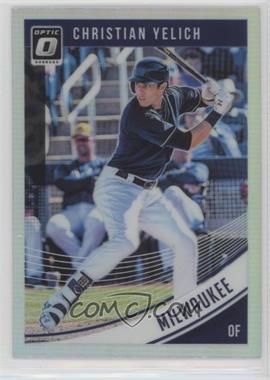 2018 Panini Donruss Optic - [Base] - Holo Prizm #101 - Christian Yelich