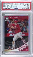 Mike Trout (Batting, Leg Kick) [PSA 10 GEM MT]