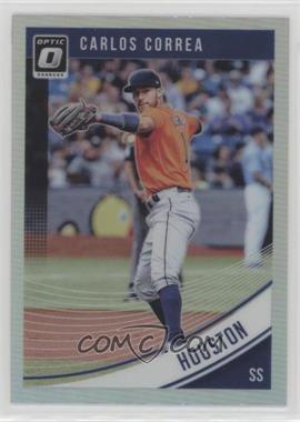 2018 Panini Donruss Optic - [Base] - Holo Prizm #129 - Carlos Correa