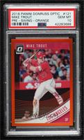 Mike Trout (Batting, Leg Kick) [PSA 10 GEM MT] #/199