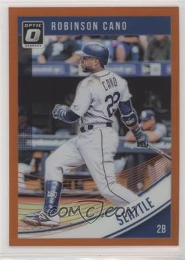 2018 Panini Donruss Optic - [Base] - Orange Prizm #137 - Robinson Cano /199