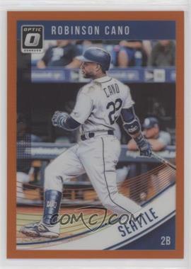 2018 Panini Donruss Optic - [Base] - Orange Prizm #137 - Robinson Cano /199