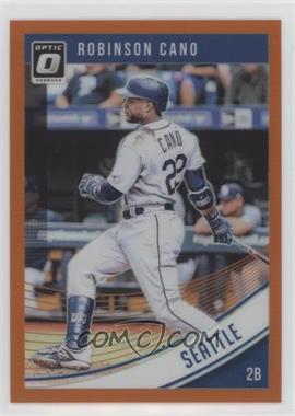 2018 Panini Donruss Optic - [Base] - Orange Prizm #137 - Robinson Cano /199