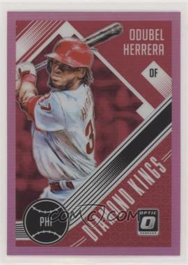 2018 Panini Donruss Optic - [Base] - Pink Prizm #21 - Diamond Kings - Odubel Herrera