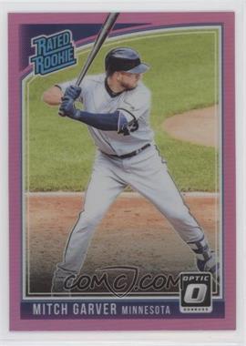 2018 Panini Donruss Optic - [Base] - Pink Prizm #61 - Rated Rookie - Mitch Garver