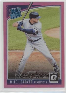 2018 Panini Donruss Optic - [Base] - Pink Prizm #61 - Rated Rookie - Mitch Garver