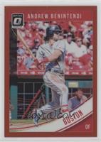 Andrew Benintendi (Swing Follow Through) #/99