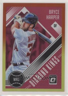 2018 Panini Donruss Optic - [Base] - Red and Yellow Prizm #10 - Diamond Kings - Bryce Harper