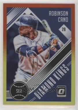 2018 Panini Donruss Optic - [Base] - Red and Yellow Prizm #29 - Diamond Kings - Robinson Cano