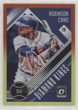 2018 Panini Donruss Optic - [Base] - Red and Yellow Prizm #29 - Diamond Kings - Robinson Cano