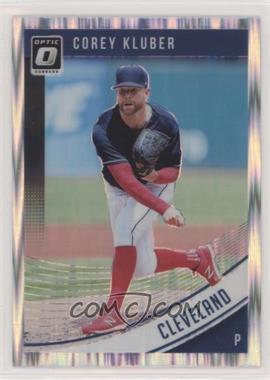 2018 Panini Donruss Optic - [Base] - Shock Prizm #119 - Corey Kluber