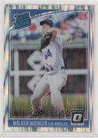 Rated Rookie Variation - Walker Buehler (Back Text: 