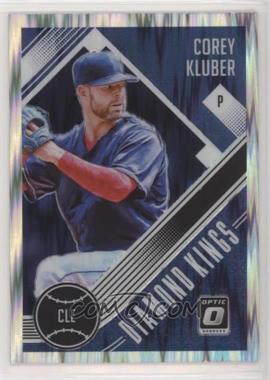 2018 Panini Donruss Optic - [Base] - Shock Prizm #5 - Diamond Kings - Corey Kluber