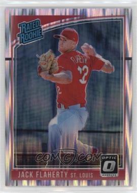 2018 Panini Donruss Optic - [Base] - Shock Prizm #55 - Rated Rookie - Jack Flaherty