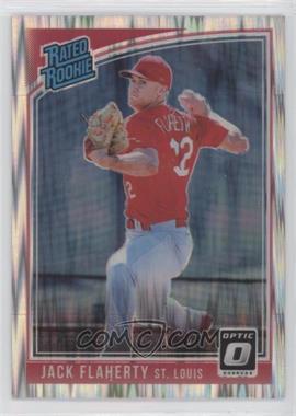 2018 Panini Donruss Optic - [Base] - Shock Prizm #55 - Rated Rookie - Jack Flaherty