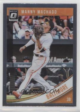 2018 Panini Donruss Optic - [Base] #154 - Manny Machado