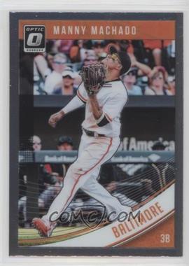 2018 Panini Donruss Optic - [Base] #154 - Manny Machado