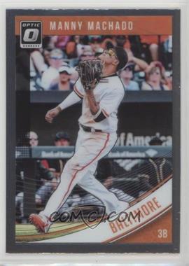 2018 Panini Donruss Optic - [Base] #154 - Manny Machado