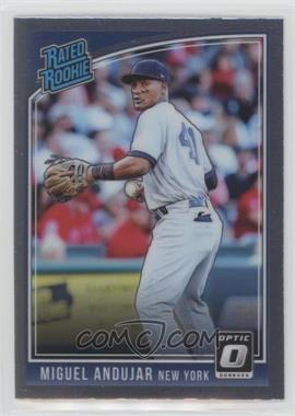 2018 Panini Donruss Optic - [Base] #31.1 - Rated Rookie - Miguel Andujar ("New York")