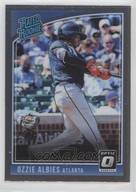 2018 Panini Donruss Optic - [Base] #36.1 - Rated Rookie - Ozzie Albies ("Atlanta")