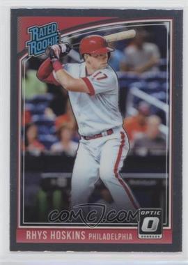 2018 Panini Donruss Optic - [Base] #38.1 - Rated Rookie - Rhys Hoskins ("Rhys Hoskins")