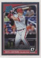 Rated Rookie Variation - Rhys Hoskins (