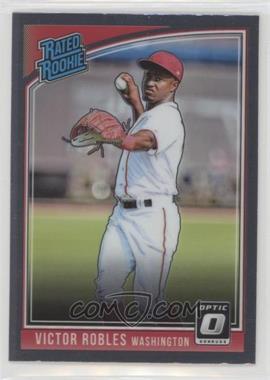 2018 Panini Donruss Optic - [Base] #42.2 - Rated Rookie Variation - Victor Robles (Ball Next to Face)