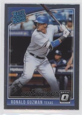 2018 Panini Donruss Optic - [Base] #49 - Rated Rookie - Ronald Guzman