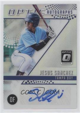 2018 Panini Donruss Optic - Optic Autographs #OA-JS - Jesus Sanchez