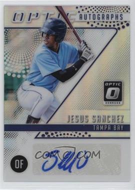 2018 Panini Donruss Optic - Optic Autographs #OA-JS - Jesus Sanchez