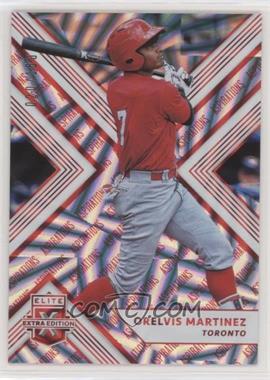 2018 Panini Elite Extra Edition - [Base] - Aspirations Red #112 - Orelvis Martinez /150