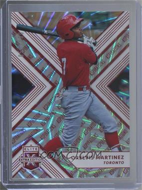 2018 Panini Elite Extra Edition - [Base] - Aspirations Red #112 - Orelvis Martinez /150