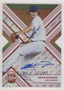 2018 Panini Elite Extra Edition - [Base] - Autographs Status Red Die-Cut #137 - Dean Kremer /75