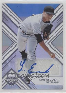 2018 Panini Elite Extra Edition - [Base] - Autographs #123 - Luis Escobar