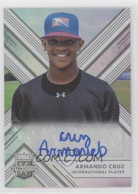 2018 Panini Elite Extra Edition - [Base] - Autographs #181 - Armando Cruz