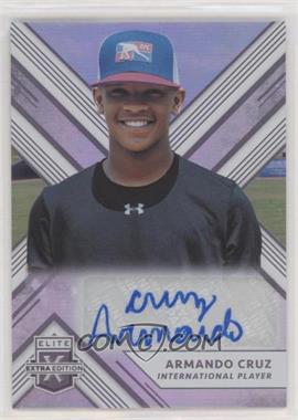 2018 Panini Elite Extra Edition - [Base] - Autographs #181 - Armando Cruz