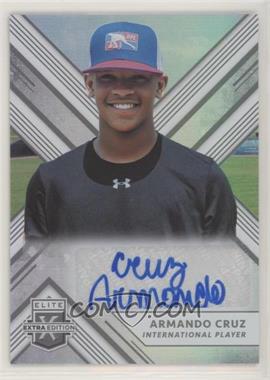 2018 Panini Elite Extra Edition - [Base] - Autographs #181 - Armando Cruz