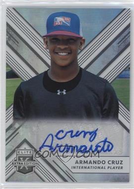 2018 Panini Elite Extra Edition - [Base] - Autographs #181 - Armando Cruz