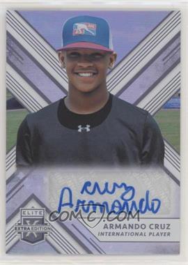 2018 Panini Elite Extra Edition - [Base] - Autographs #181 - Armando Cruz