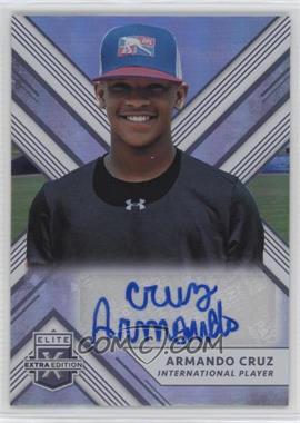 2018 Panini Elite Extra Edition - [Base] - Autographs #181 - Armando Cruz