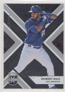 2018 Panini Elite Extra Edition - [Base] #125 - Keibert Ruiz /999